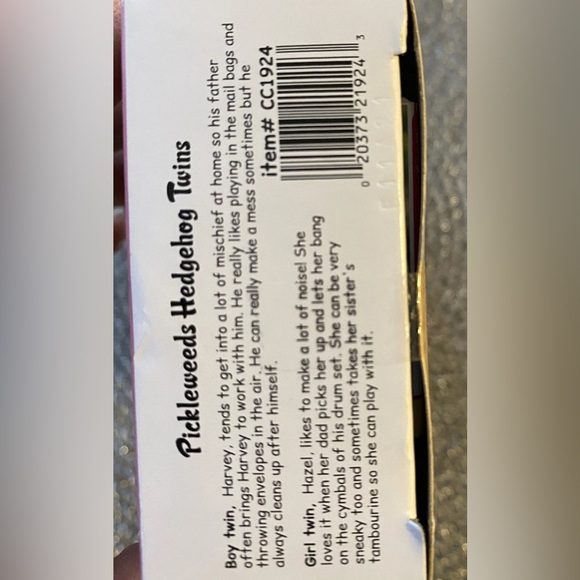 Epoch Calico Critters Pickleweeds Headgehog Twins Item CC1924 - Picture 3 of 3